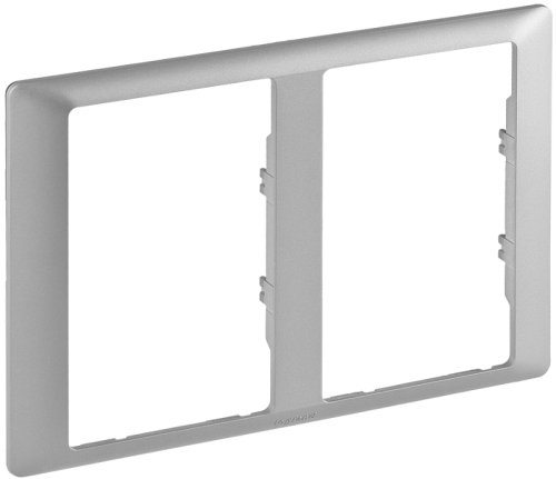 Рамка универсальная Legrand Valena Life 2-м. для 1-м. 2 мод. розеток алюминий фото Рамка универсальная Legrand Valena Life 2-м. для 1-м. 2 мод. розеток алюминий картинка